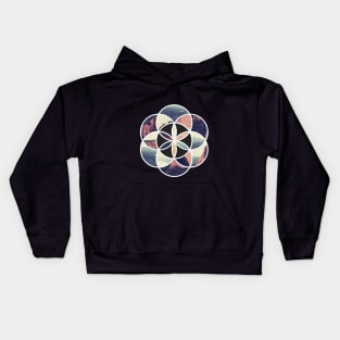 Geometric Landscape Kids Hoodie